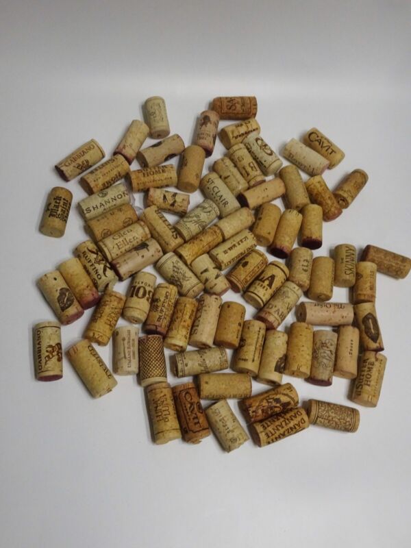 Lot Of 50 Plus - Real / Natural Used Wine Corks No Plastic Or Champagne