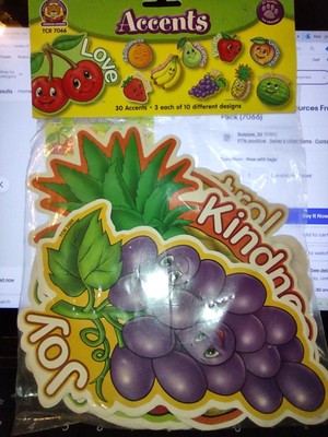 Teacher Created Resources Fruit of The Spirit Accents Pack (7066) 30 pcs.