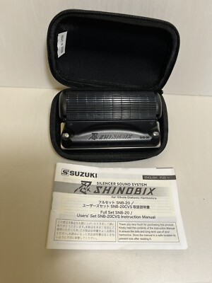 SUZUKI SHINOBIX SNB-20 Harmonica C Key 10 Holes with Silent Full Set
