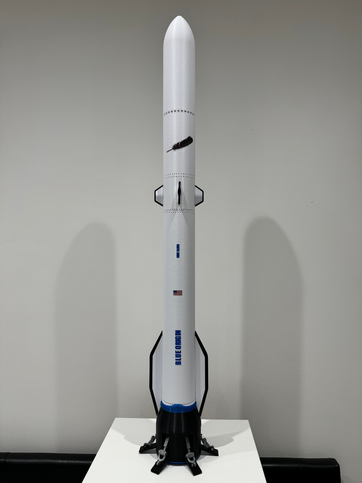 Blue Origin New Glenn Rocket Kit Model 1:100 Scale 980mm 98cm 39inch