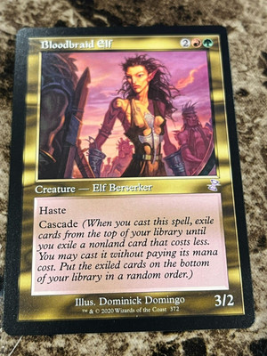 BLOODBRAID ELF Magic MTG Time Spiral Remastered Timeshifted