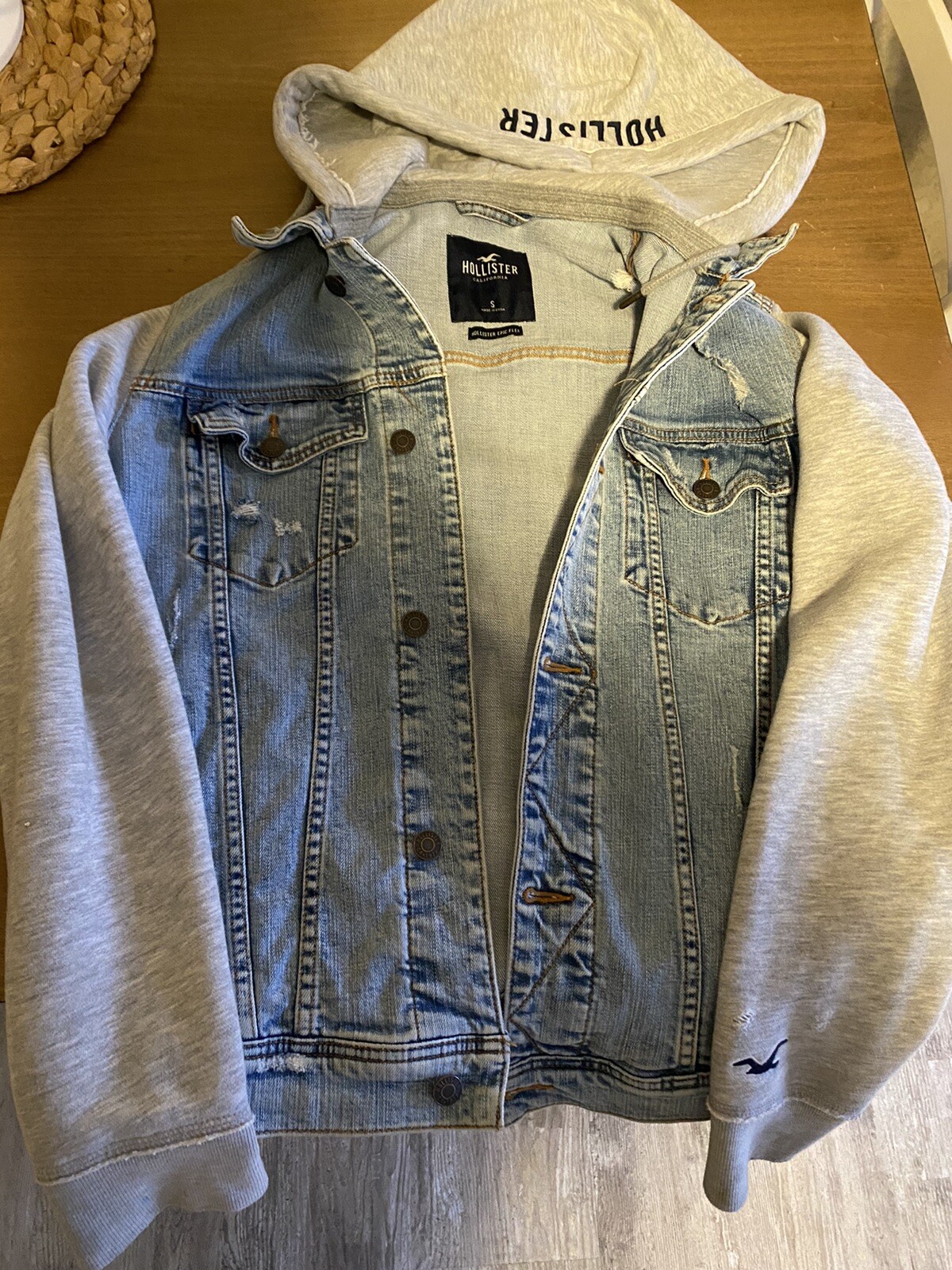 hollister jacket men's