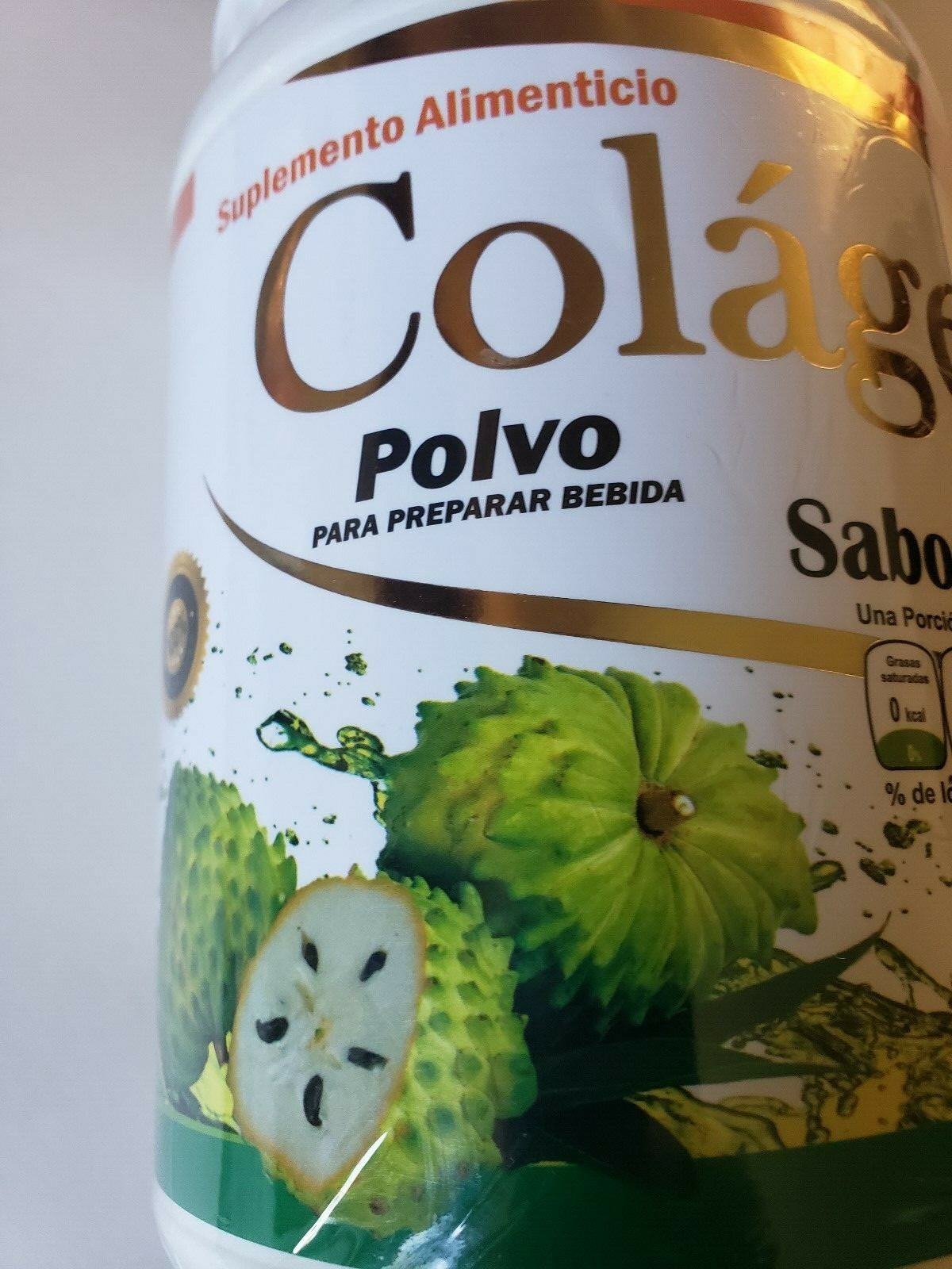 COLAGENO HIDROLIZADO SABOR GUANABANA SUPLEMENTO ALIMENNTICIO 1,1KG  1