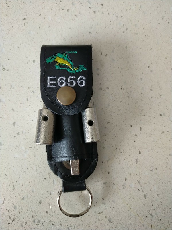 Porta Chiave Tripla Portachiavino Capotreno Macchinista Manovratore Ferroviere