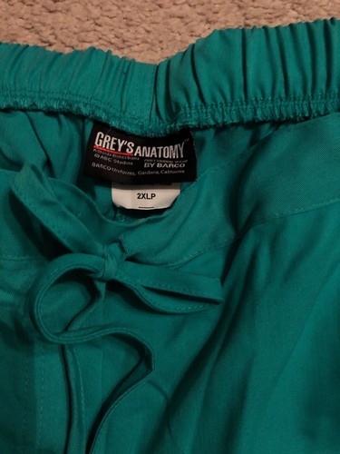NWT Greys Anatomy Scrub Pants 2XL Petite
