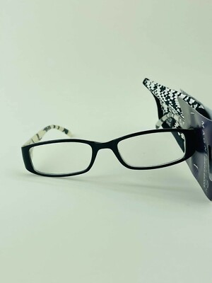 Magnivision By Foster Grant Reading Glasses Tatum Black CHOOSE MAGNIFICATION