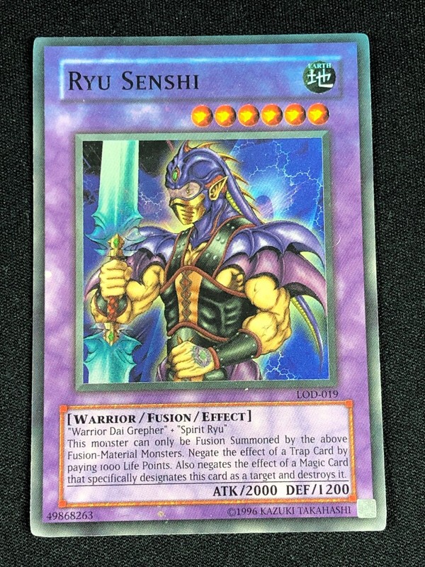 YUGIOH MISPRINT! RYU SENSHI LOD-019 SUPER (MP) | eBay