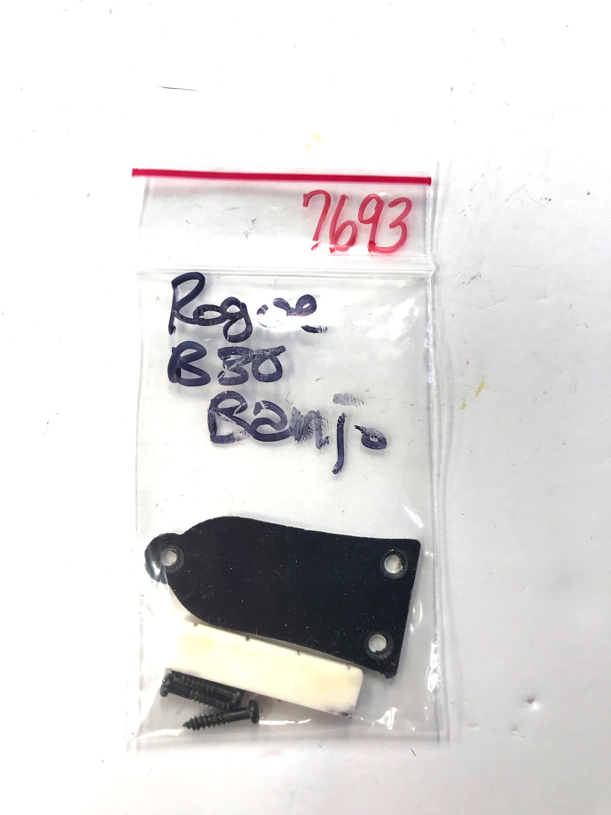 Rogue B30 Banjo Truss Rod Cover Plate & String Nut OEM Replacement Parts