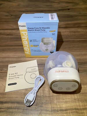  Phanpy E-Joy S2 Wearable Hands Free Breast Pump, 1 Pump