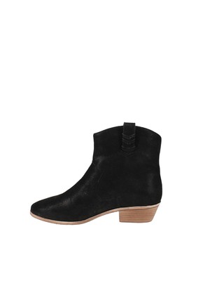 

JACK ROGERS Женские черные ботильоны Stella на блочном каблуке с V-образной строчкой, размер 8,5 м, Черный, 141191BT01