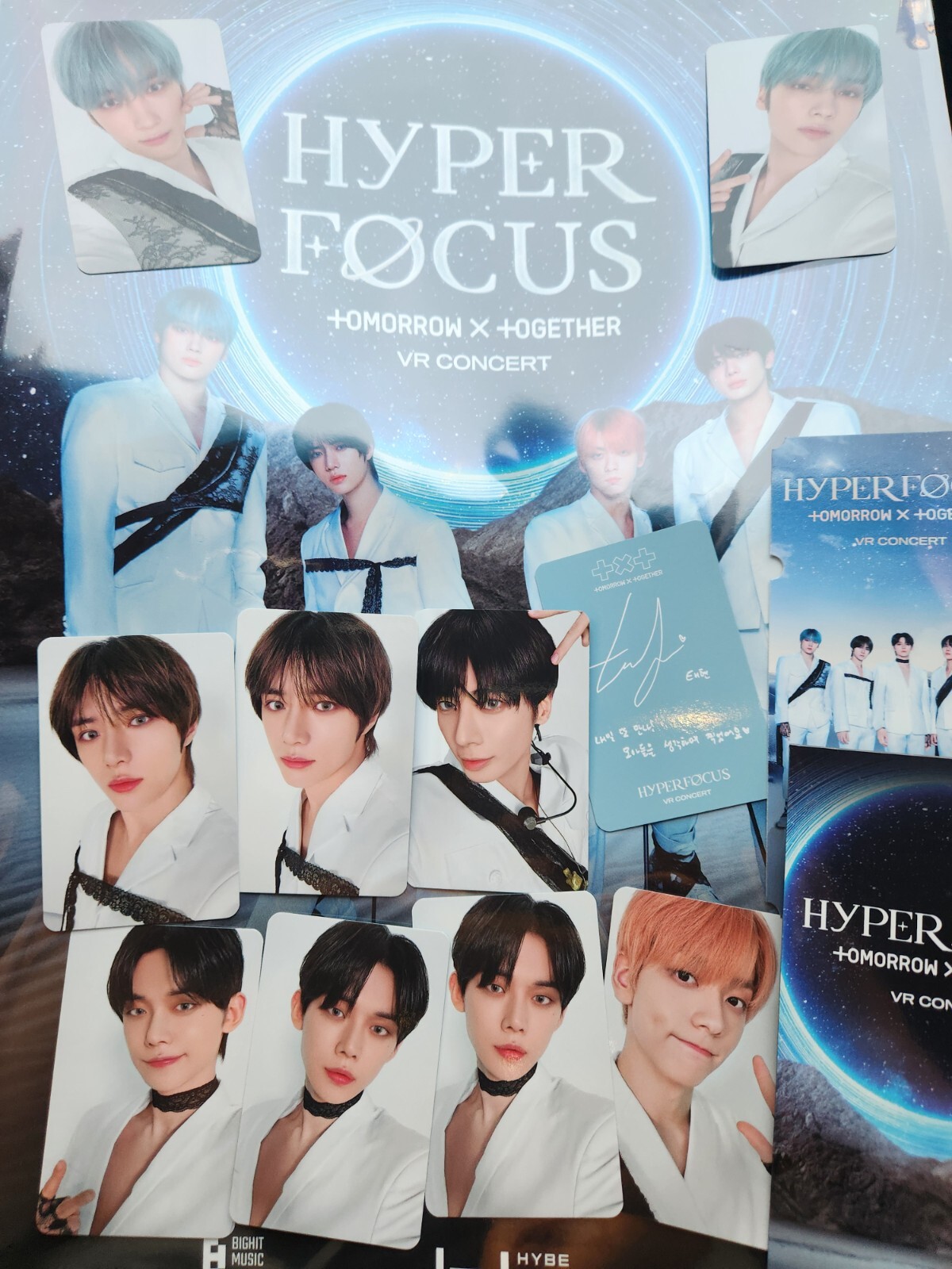 TOMORROW X TOGETHER - TXT BLUE HOUR R VR Weverse 特典 トレカ テヒョン TXT BLUE HOUR R VR Weverse 特典 トレカ テヒョン