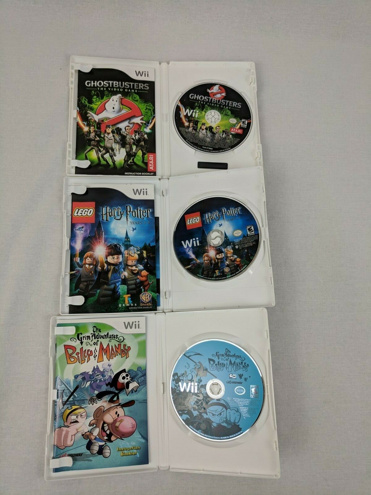 3 Nintendo Wii Games