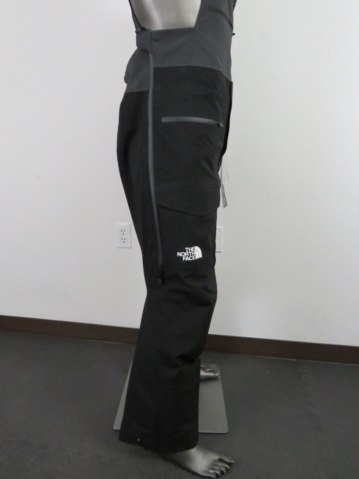 Pre-owned The North Face Mens North Face Summit Verbier Waterproof Futurelight Shell Ski Bibs Pant Black In Tnf Black