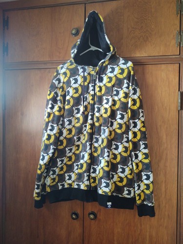 ［希少］90s 00s old good print sweat BXCNCKD Gothic Washed Oversize Sweatshirt Retro Hoodie Skull