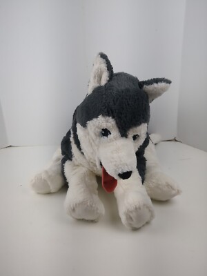 ikea livlig soft toy dog siberian husky 22 12 new 176037314525