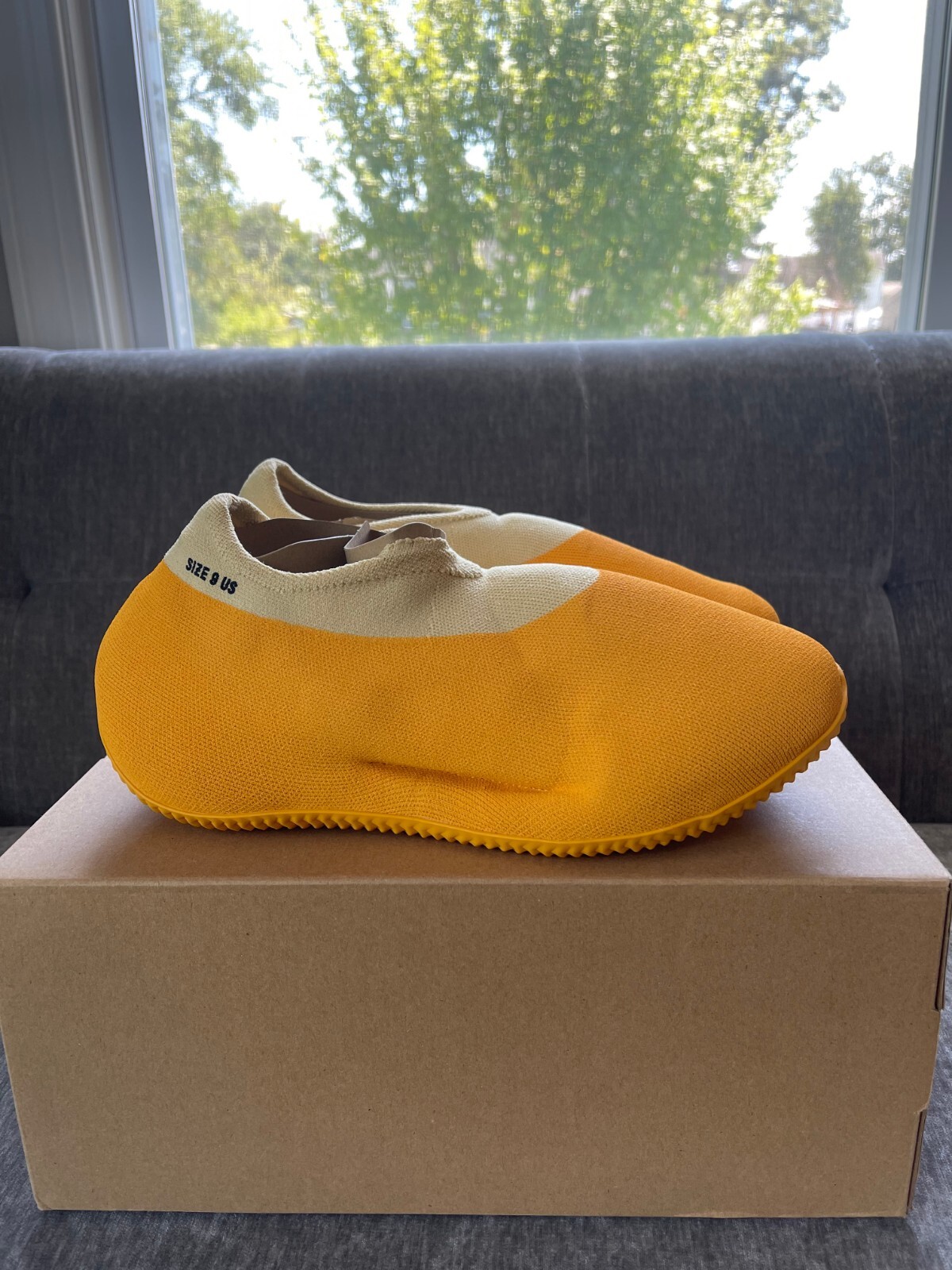 adidas Yeezy Knit RNR Sulfur GW5353 Sizes 8-13 LIMITED