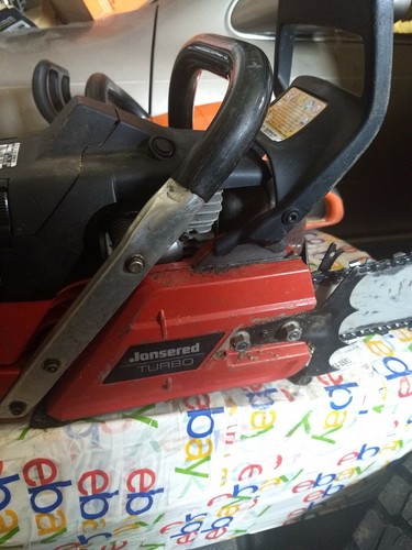 Barely used JONSERED CS 2172 professional chainsaw