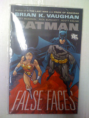 DC Batman: False Faces TP  FREE Ship US