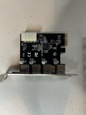 4 Port USB 3.0 PCIe Internal Card
