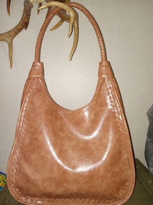 Sleek And Stylish Faux Leather Shoulder Bag