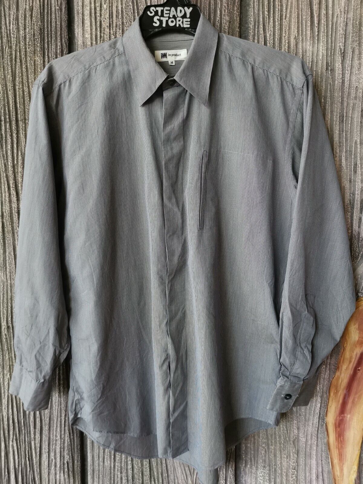 VINTAGE IM PRODUCT ISSEY MIYAKE JAPAN SMALL STRIPED BUTTONS VINTAGE IM PRODUCT ISSEY MIYAKE JAPAN SMALL STRIPED BUTTONS
