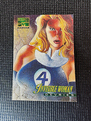 1995  Marvel Masterpieces - Canvas - Invisible Woman - #11