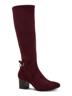 CHARTER CLUB Женские бордовые сапоги с цветочным узором Jaccque Almond Boots, 10 м