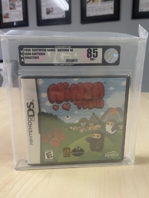 NINJA TOWN NINTENDO DS- BRAND NEW GRADED VGA 85 NM+ 