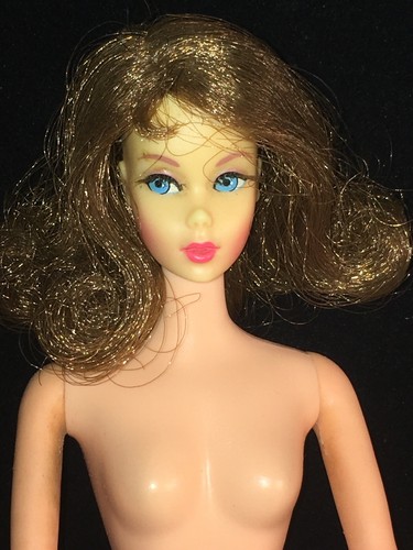 1966 MATTEL ...BARBIE...”TWIST N TURN” BLUE EYES REAL *EYELASHES*