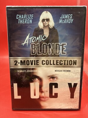 2 FILM COLLECTION - Atomic Blonde/Lucy. New/Sealed