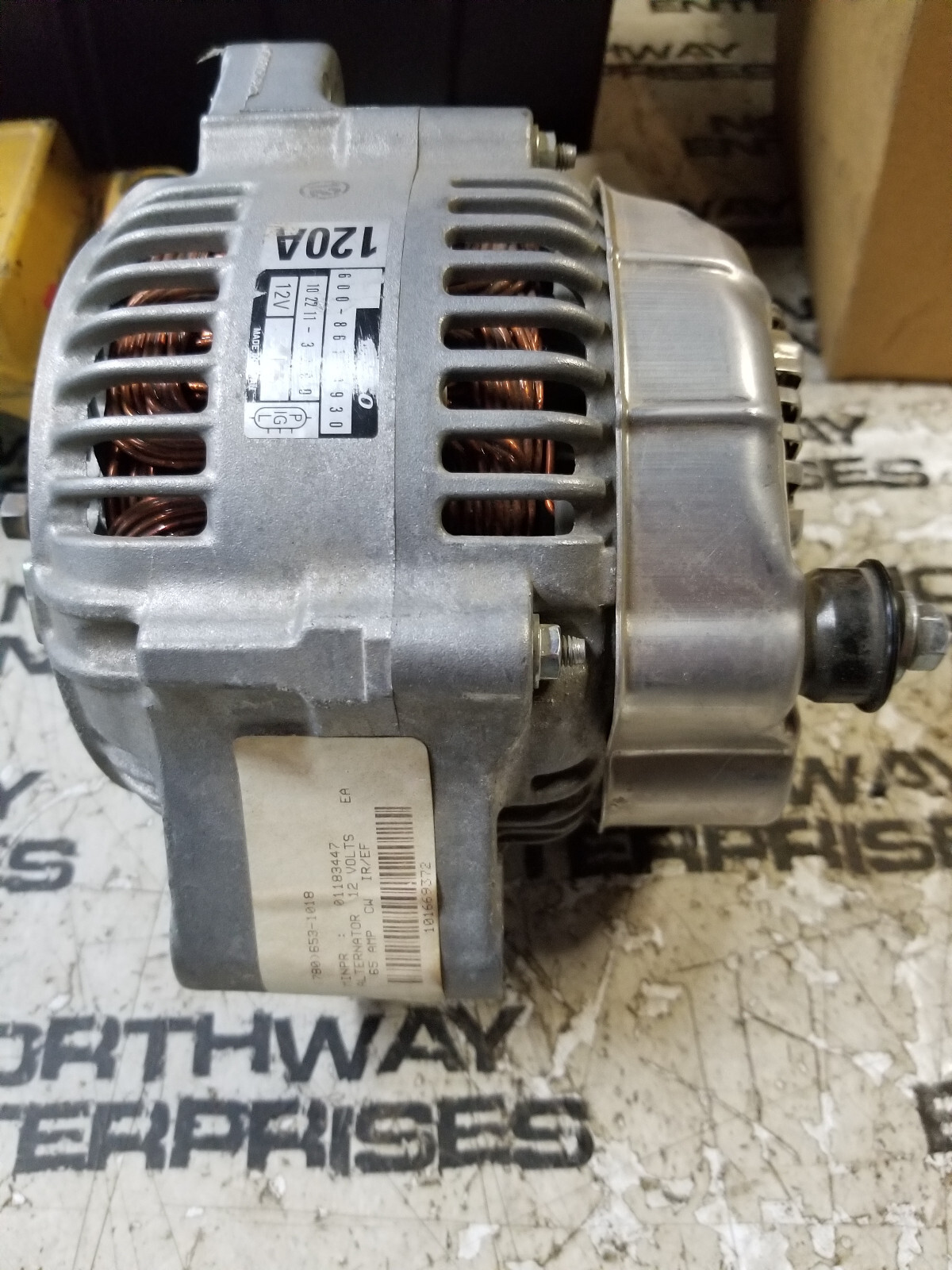 JLG Part # 01183447 - DTZ-GENERATOR (ALTERNATOR) - Picture 1 of 7
