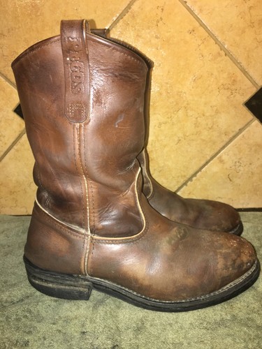 worx steel toe red wing 5701