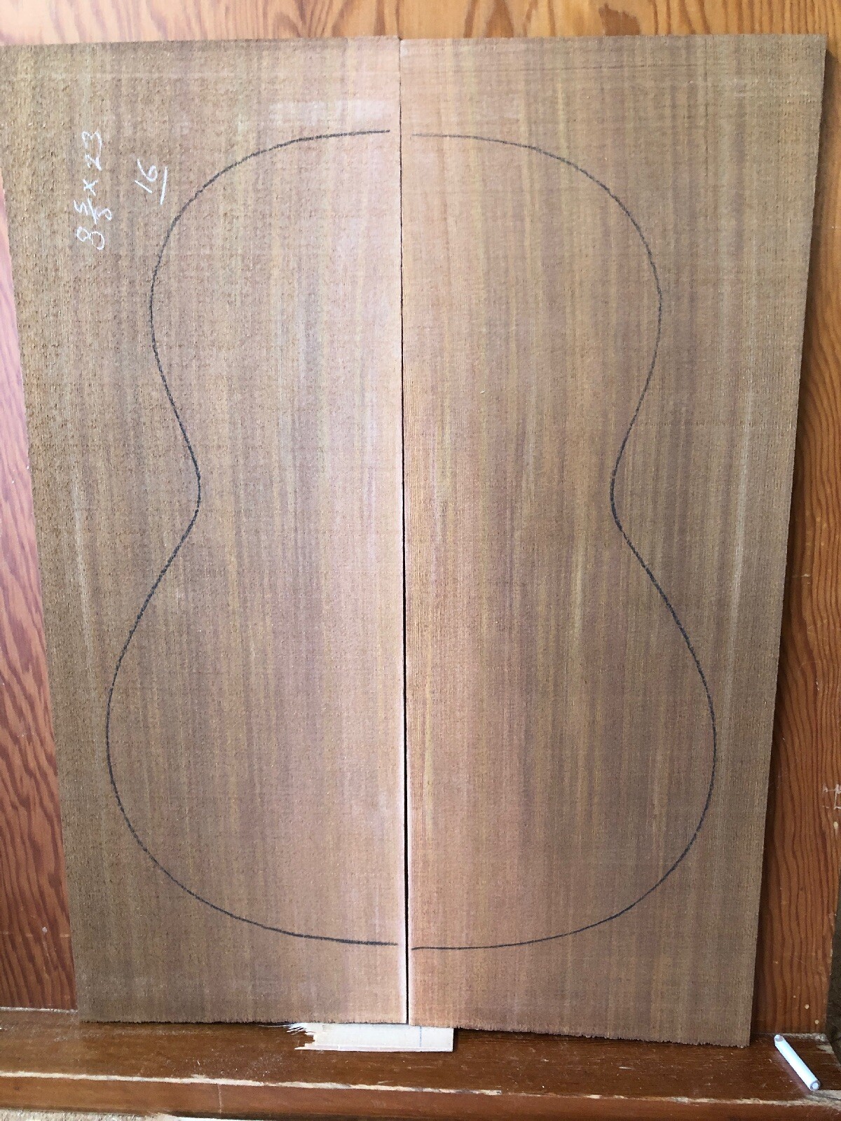 Two Cedar Luthier Guitar Tonewood Sets