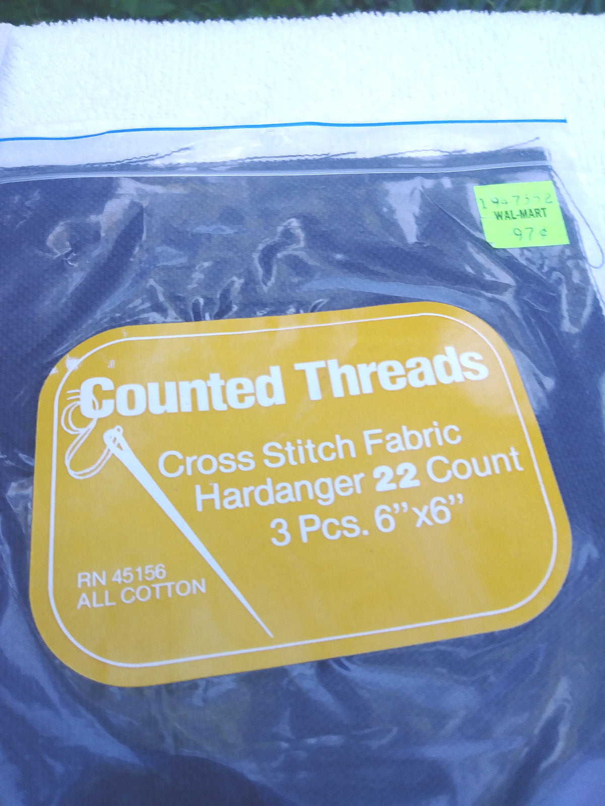 Craft Cross Stitch Assorted Small Pieces Sizes Listed Below