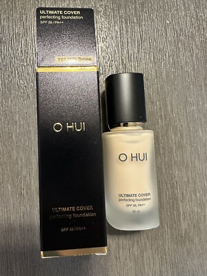 OHUI/O HUI Ultimate Cover Perfecting Foundation SPF35 30ml/1oz - Y01 Milky Beige