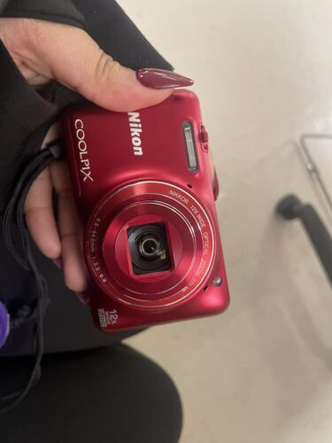 NIKON COOLPIX S6600 16MP Camera WiFi Red Mint | eBay NIKON COOLPIX S6600 16MP Camera WiFi Red Mint | eBay