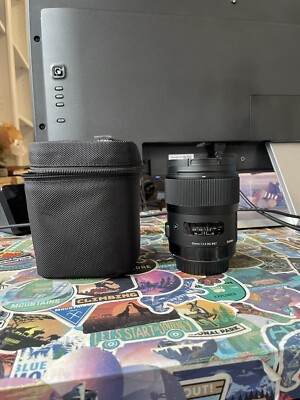 Sigma 35mm F1.4 art Lens 67mm Filters Perfect Condition