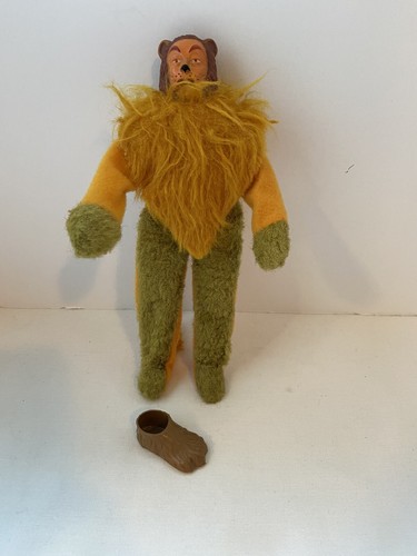 Mego Cowardly Lion Wizard of Oz 1974 Vintage Action Figure Doll Rare Green Suit