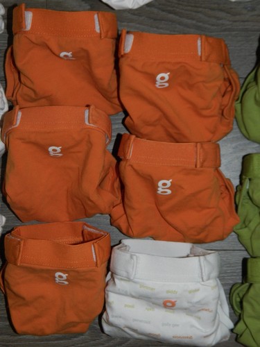 HUGE NEW And EUC gDiaper LOT Newborn And Small With Extra Liners