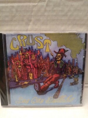 CRUST Sag City Bullshit CD 2017 Crust 7 track BRAND NEW-SEALED 