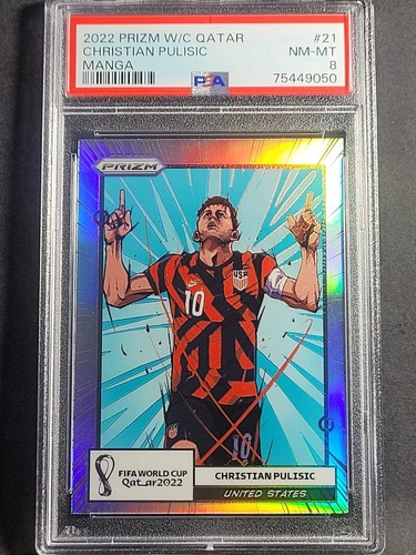 2022 Panini Silver Prizm World Cup Soccer MANGA #21