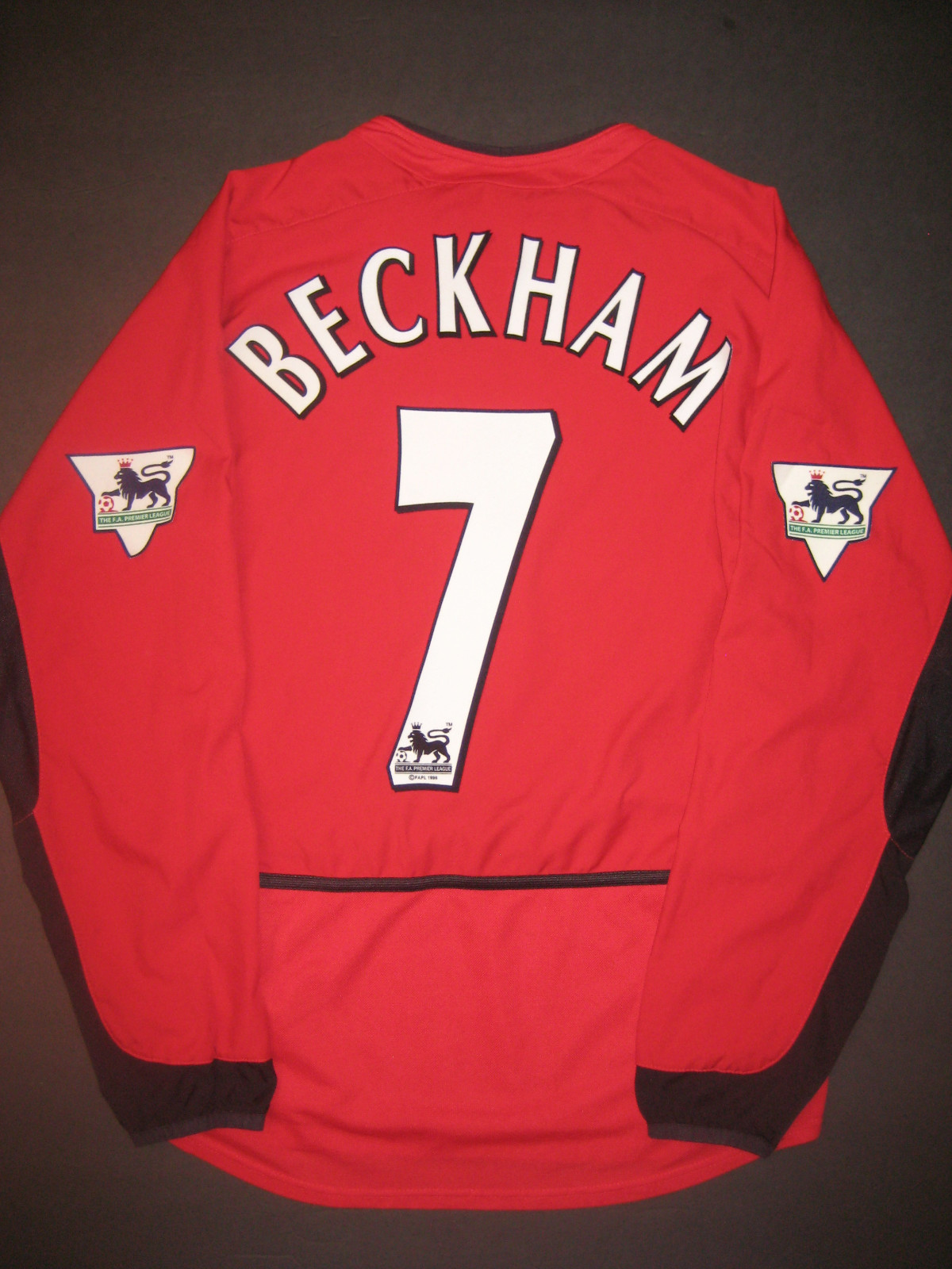 2002-2003 Nike Manchester United David Beckham Long Sleeve