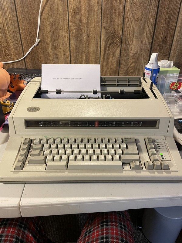 1983 IBM Personal Typewriter on the Typewriter Database