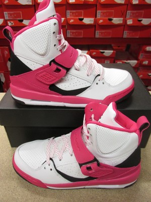 Nike Air Jordan Flight 45 High IP BG Boys Trainers Shoes UK 5 EUR 38 Black Red for sale online | eBay