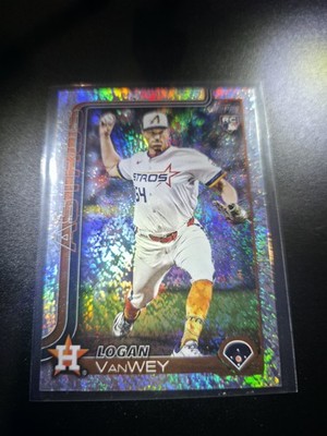 Topps 2025 Update Series Logan VanWey #US117 RC Houston Astros Baseball Card