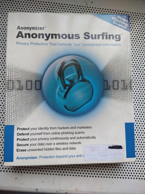 Anonymizer Anonymous Surfing - Brand New, Sealed
