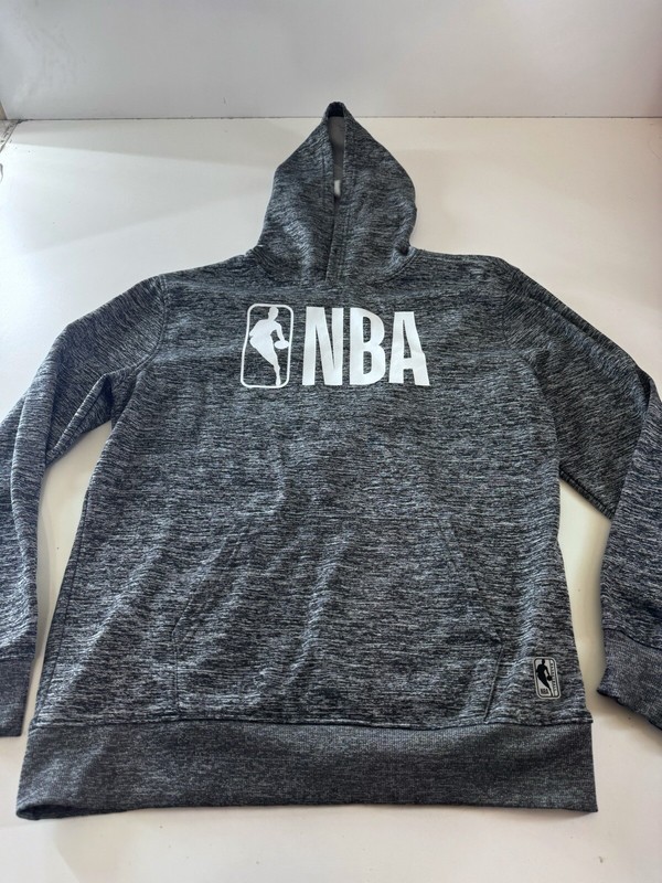 NBA Teams Logo Hoodie Sweat パーカーM グレー NBA Official Logo Gray Hoody SWEATER Large L | eBay