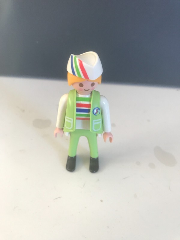 Playmobil 3202 Vendeuse CaissiÃ¨Re Magasin SupÃ©Rette City Life Vintage