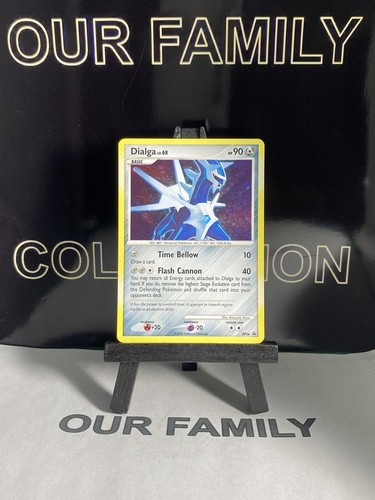 Pokémon TCG Dialga LV 68 - 2008 Holo Black Star Promo DP26