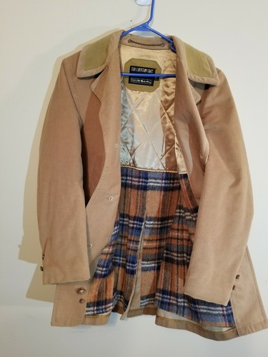 Vintage Sears The Men’s Store The Country Coat Flannel Lined Corduroy Size 40